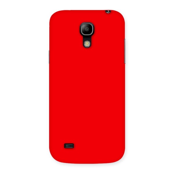 Bright Red Back Case for Galaxy S4 Mini