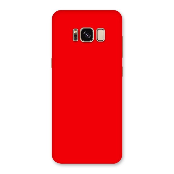 Bright Red Back Case for Galaxy S8