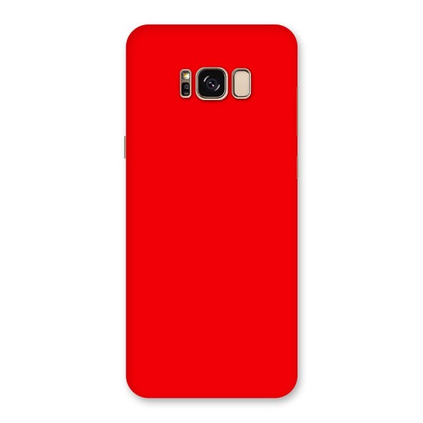 Bright Red Back Case for Galaxy S8 Plus
