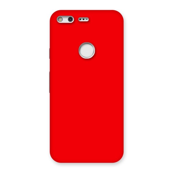 Bright Red Back Case for Google Pixel