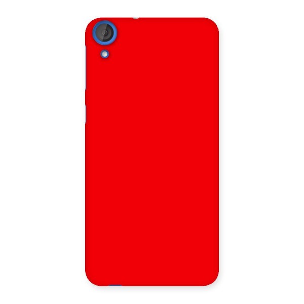 Bright Red Back Case for HTC Desire 820