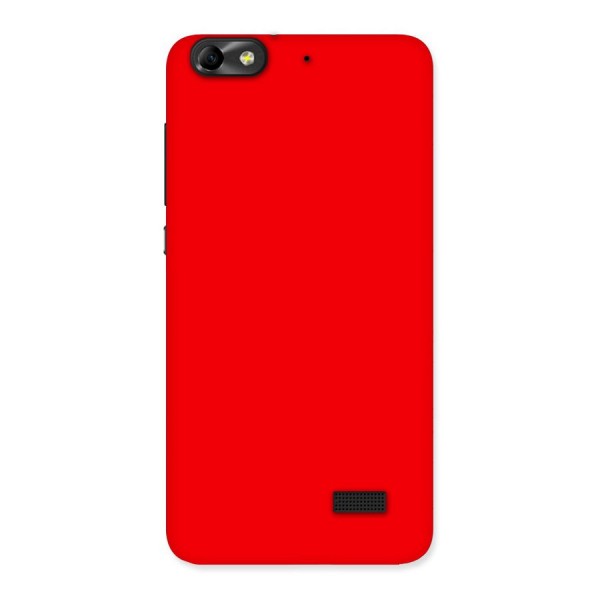 Bright Red Back Case for Honor 4C