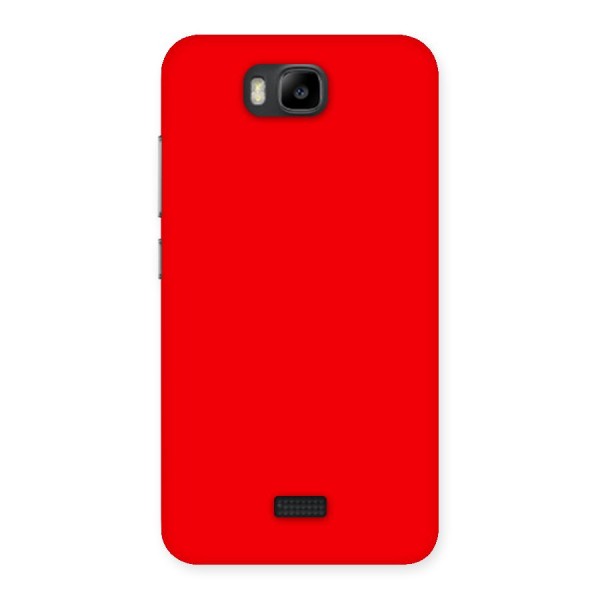 Bright Red Back Case for Honor Bee