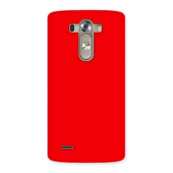 Bright Red Back Case for LG G3