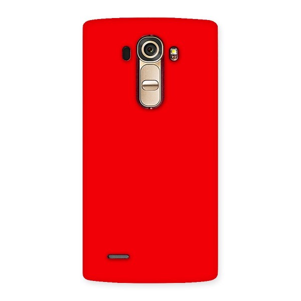 Bright Red Back Case for LG G4