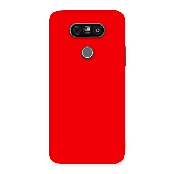 Bright Red Back Case for LG G5