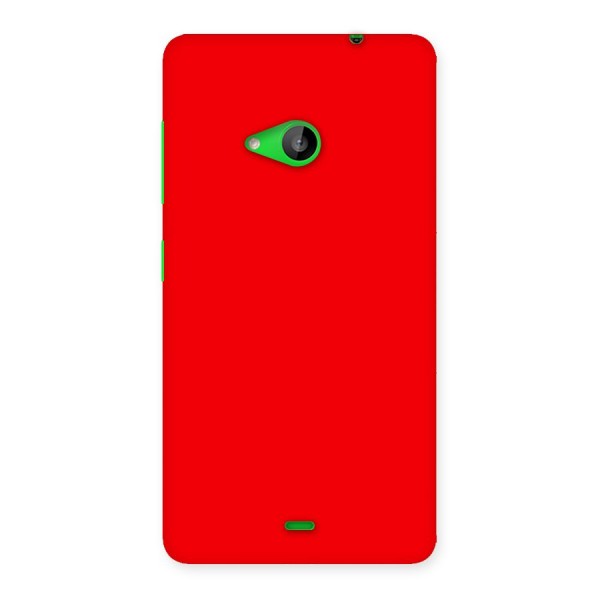 Bright Red Back Case for Lumia 535