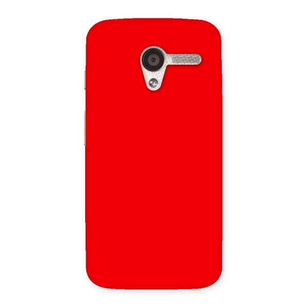 Bright Red Back Case for Moto X