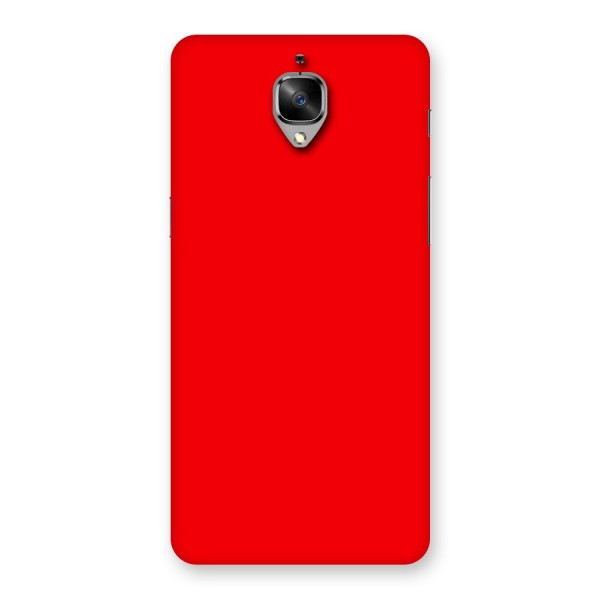 Bright Red Back Case for OnePlus 3