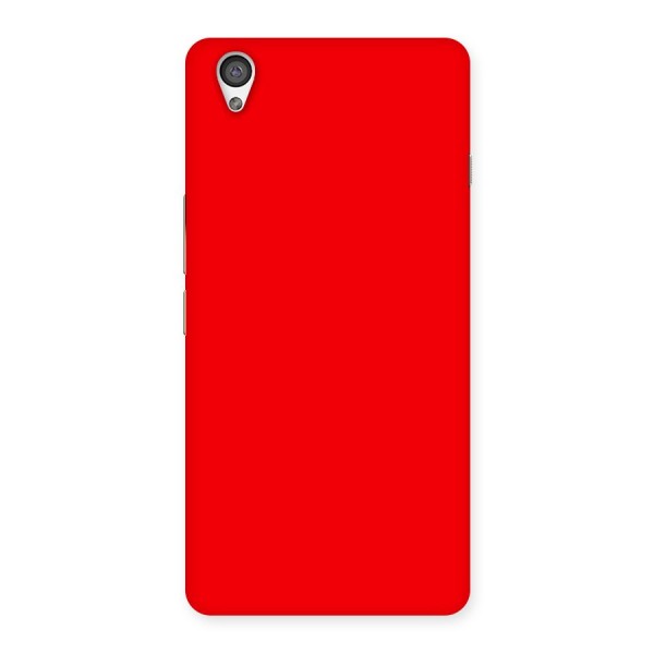 Bright Red Back Case for OnePlus X