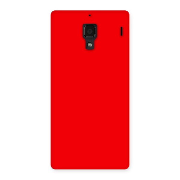 Bright Red Back Case for Redmi 1S