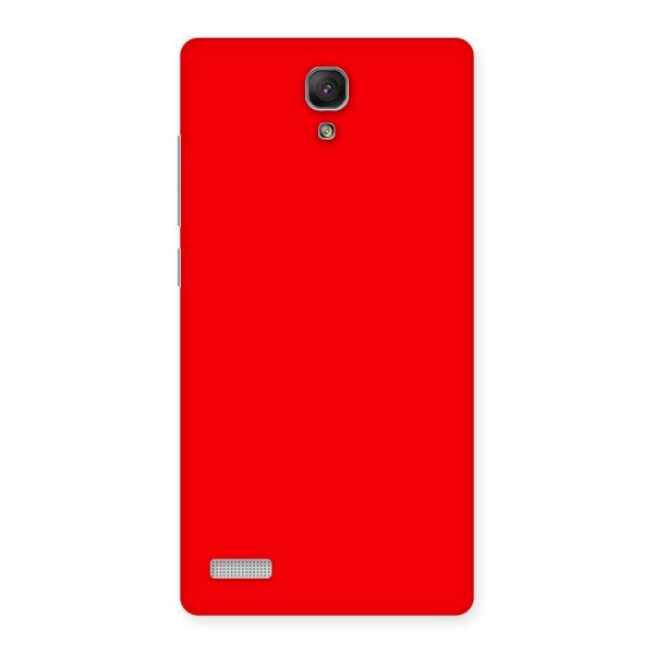 Bright Red Back Case for Redmi Note