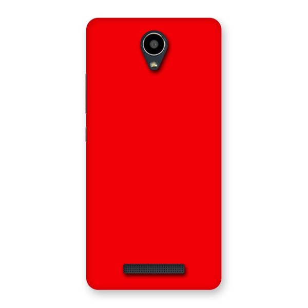 Bright Red Back Case for Redmi Note 2