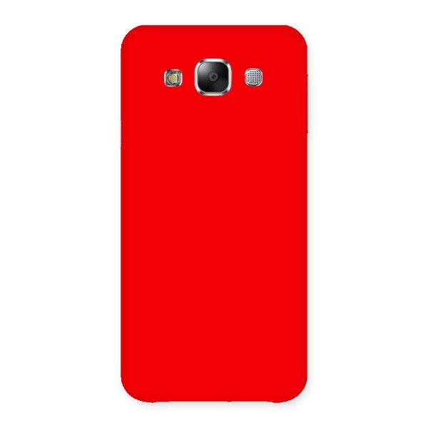 Bright Red Back Case for Samsung Galaxy E5