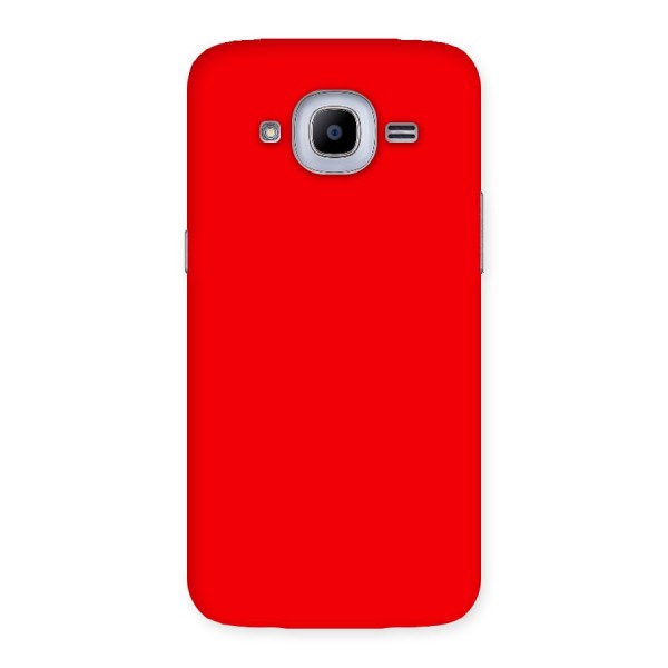 Bright Red Back Case for Samsung Galaxy J2 Pro