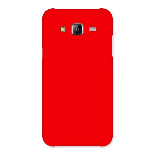 Bright Red Back Case for Samsung Galaxy J5