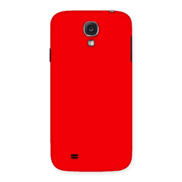 Bright Red Back Case for Samsung Galaxy S4