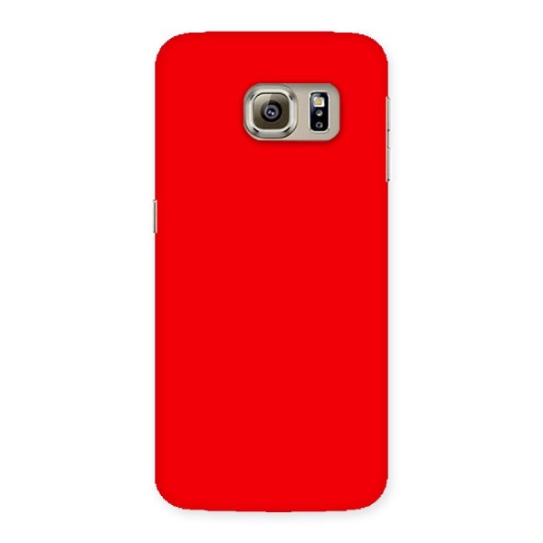 Bright Red Back Case for Samsung Galaxy S6 Edge Plus