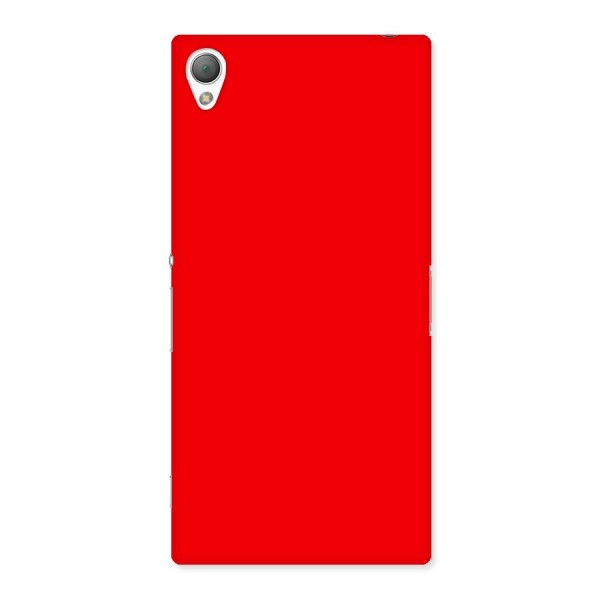 Bright Red Back Case for Sony Xperia Z3