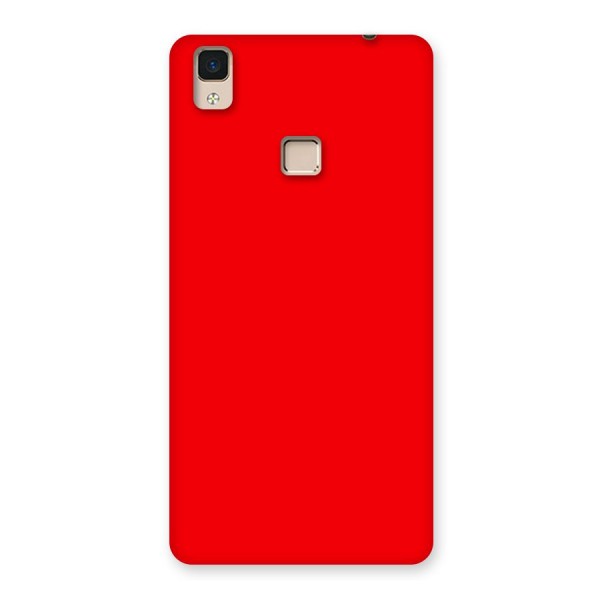 Bright Red Back Case for V3 Max