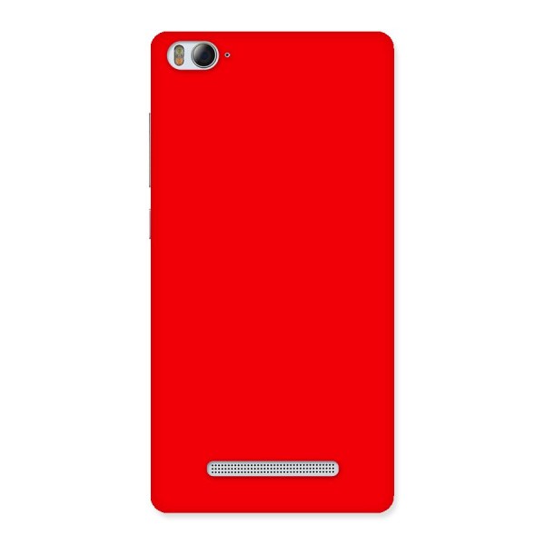 Bright Red Back Case for Xiaomi Mi4i