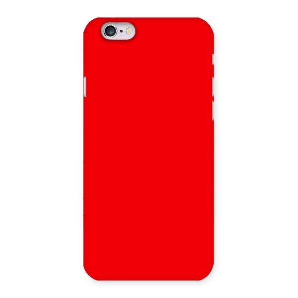 Bright Red Back Case for iPhone 6 6S