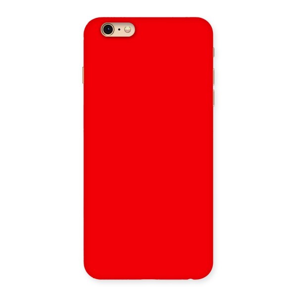 Bright Red Back Case for iPhone 6 Plus 6S Plus