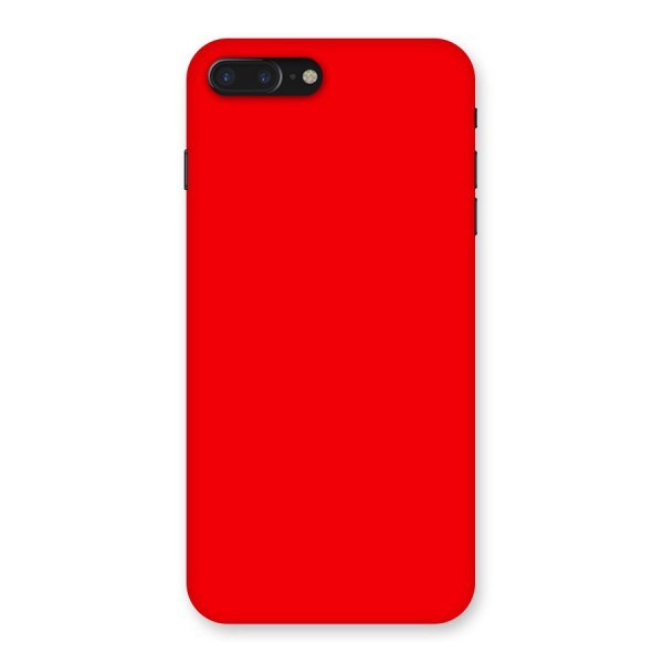 Bright Red Back Case for iPhone 7 Plus
