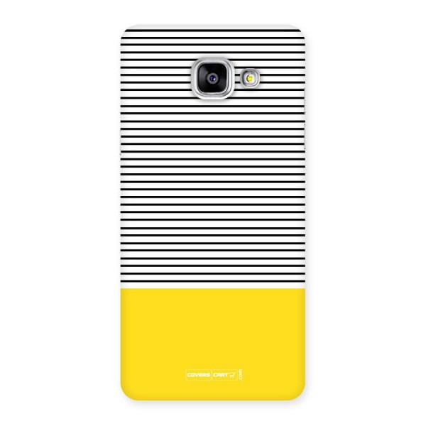 Bright Yellow Stripes Back Case for Galaxy A5 2016