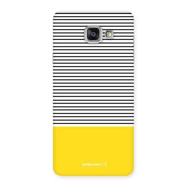 Bright Yellow Stripes Back Case for Galaxy A7 2016