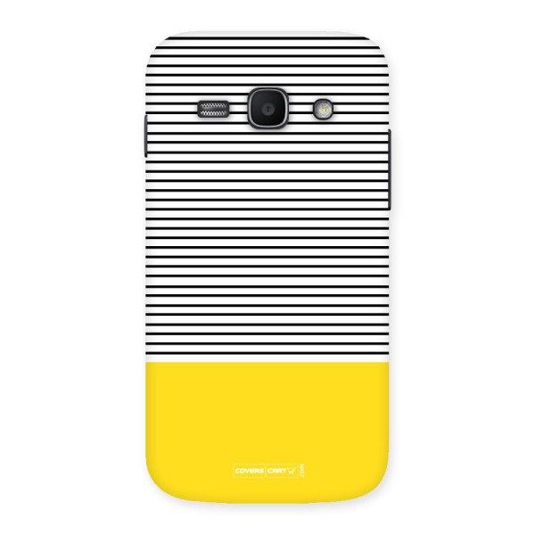 Bright Yellow Stripes Back Case for Galaxy Ace 3