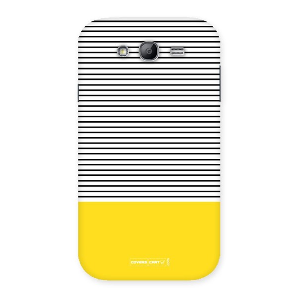 Bright Yellow Stripes Back Case for Galaxy Grand