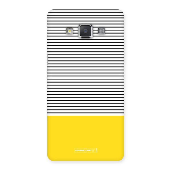 Bright Yellow Stripes Back Case for Galaxy Grand 3