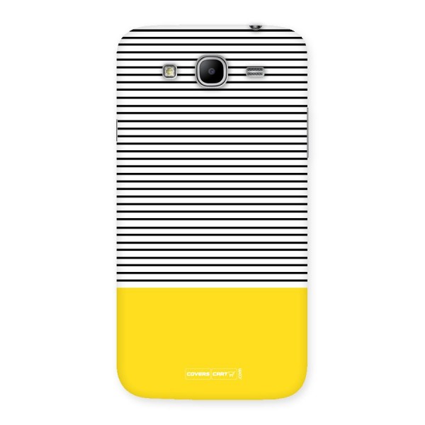 Bright Yellow Stripes Back Case for Galaxy Mega 5.8