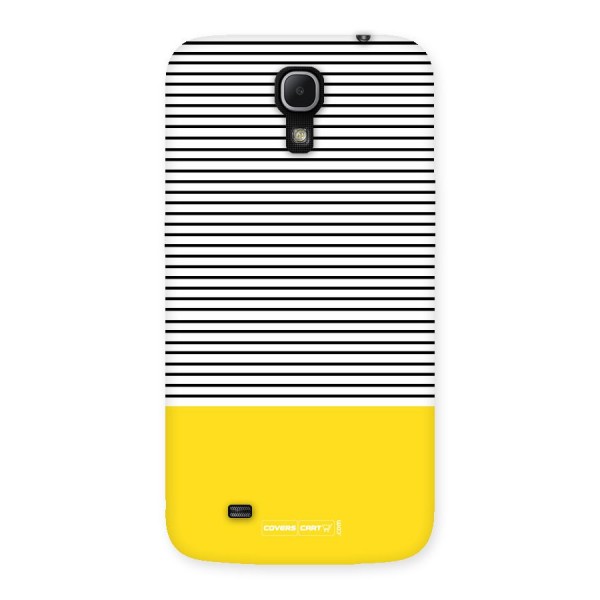 Bright Yellow Stripes Back Case for Galaxy Mega 6.3