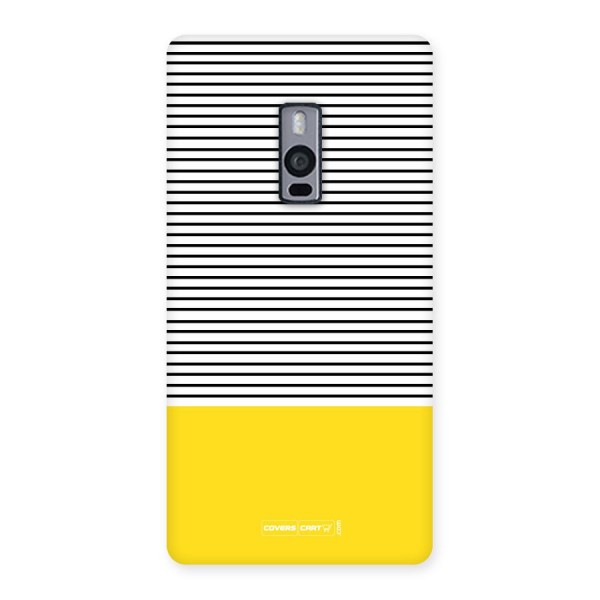 Bright Yellow Stripes Back Case for OnePlus Two