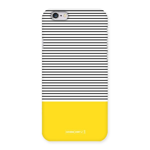 Bright Yellow Stripes Back Case for iPhone 6 6S