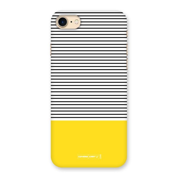 Bright Yellow Stripes Back Case for iPhone 7