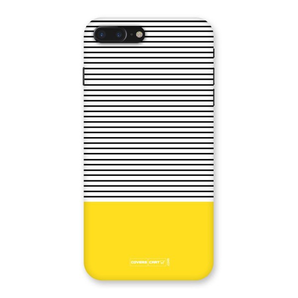 Bright Yellow Stripes Back Case for iPhone 7 Plus