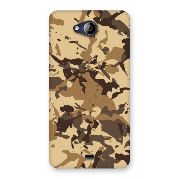 Brown Camouflage Army Back Case for Canvas Play Q355