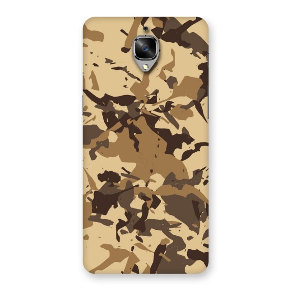 Brown Camouflage Army Back Case for OnePlus 3T