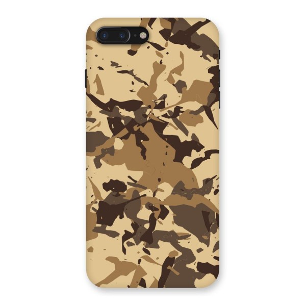 Brown Camouflage Army Back Case for iPhone 7 Plus