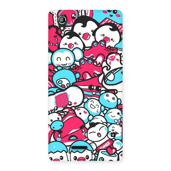 Bunny Quirk Back Case for Lava Iris 800