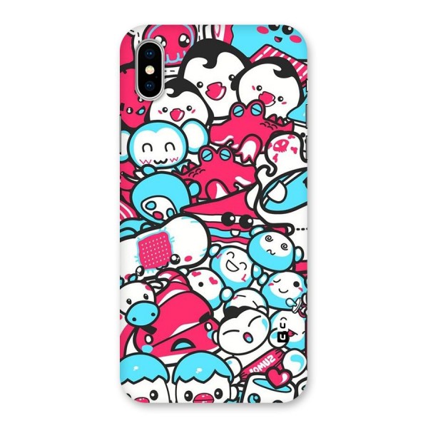 Bunny Quirk Back Case for iPhone X