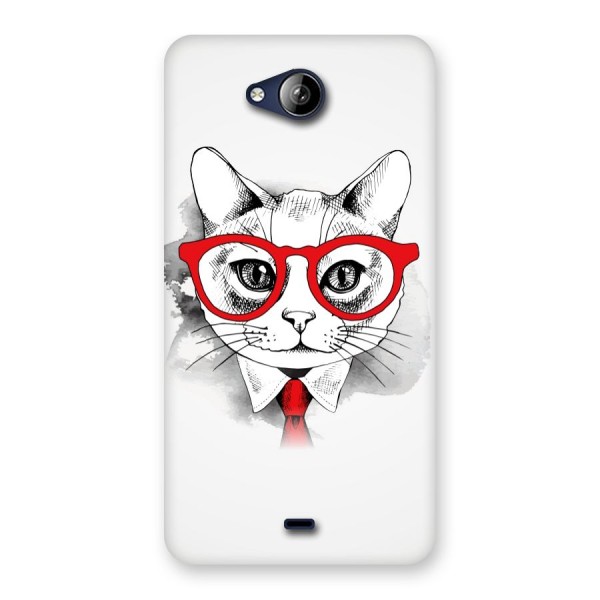 Business Cat Back Case for Canvas Play Q355