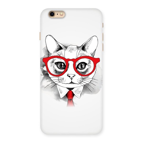 Business Cat Back Case for iPhone 6 Plus 6S Plus