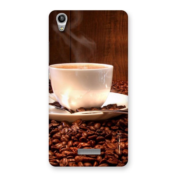 Caffeine Beans Back Case for Lava-Pixel-V1