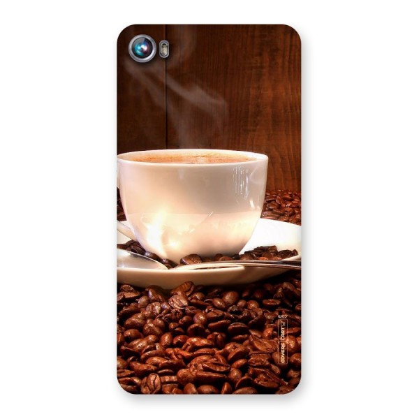 Caffeine Beans Back Case for Micromax Canvas Fire 4 A107
