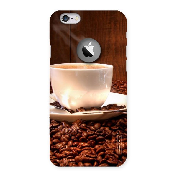 Caffeine Beans Back Case for iPhone 6 Logo Cut