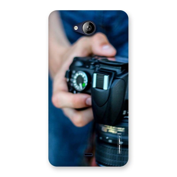 Camera Love Back Case for Canvas Play Q355